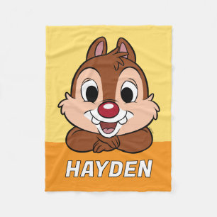 Dale's Cheerful Grin Fleece Blanket