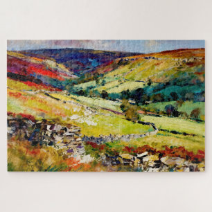 "Dales in Bloom" – A Yorkshire Landscape Jigsaw Puzzle