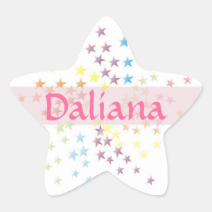 Daliana - autocollant d'étoiles