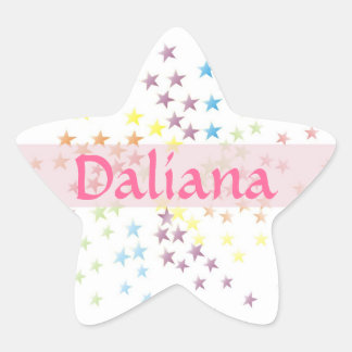 Daliana - stars sticker