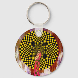Daliance by Michael Moffa Keychain