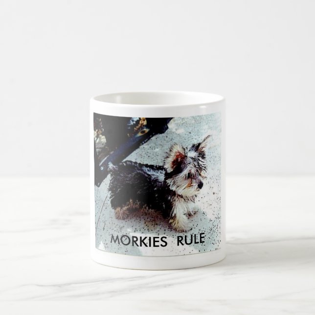 DALILA, MORKIES  RULE COFFEE MUG (Center)