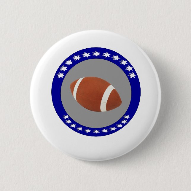 Dallas 2 Inch Round Button (Front)
