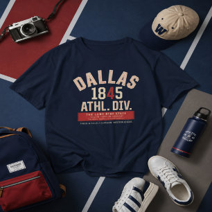 Dallas Athletic Division Graphic Vintage T-Shirt