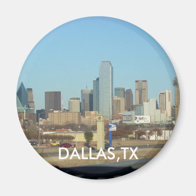 dallas - Customized Magnet (Front)