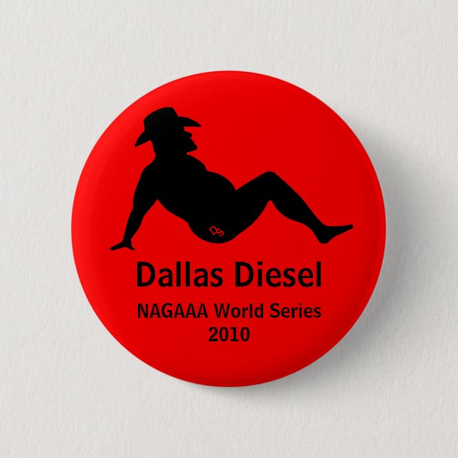 Dallas Diesel Commemorative 2010 Button (Front)