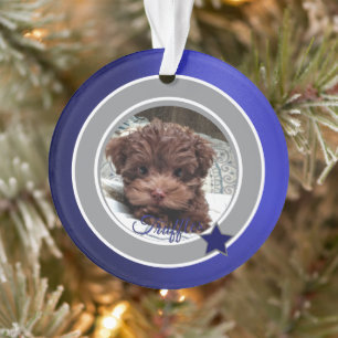 Dallas Dog Fan  Customizable Ornament