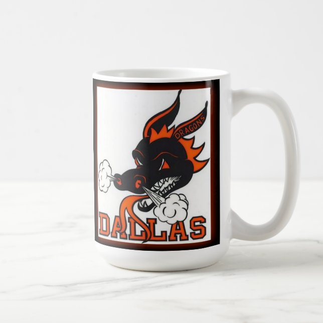 Dallas Dragon Mug (Right)