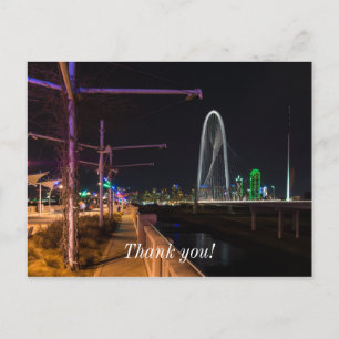 Dallas Evening Walk Postcard