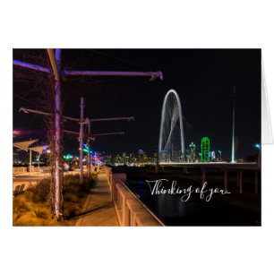 Dallas Evening Walk Thinking Of You Card