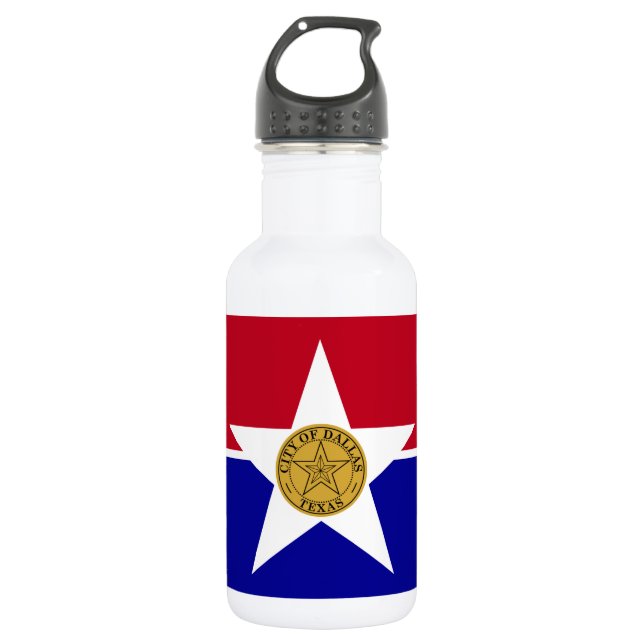 Dallas Flag Liberty Bottle (Front)