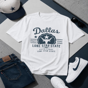 Dallas Lone Star State Graphic T-Shirt Vintage