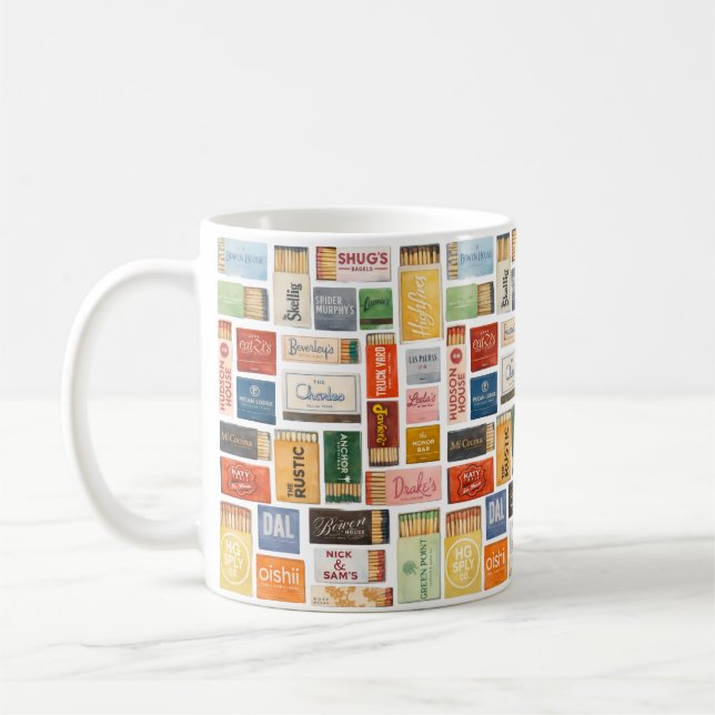 Dallas Matchbook Mug (Gauche)