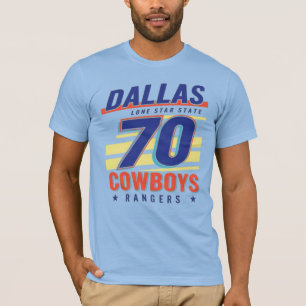 Dallas Retro Number Graphic  T-Shirt