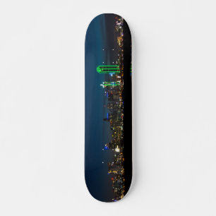 Dallas Skyline Dawn Pano Skateboard