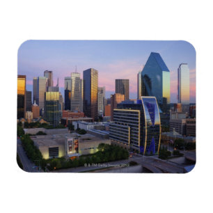 Dallas Skyline Magnet