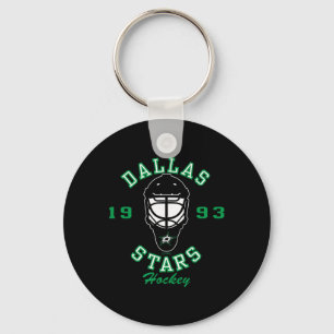 Dallas Stars Hockey Mask Black Officially Licensed Keychain
