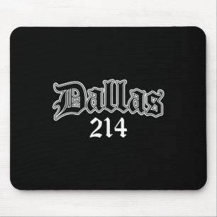 Dallas Texas 214  Mouse Pad