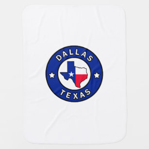 Dallas Texas Baby Blanket