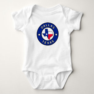 Dallas Texas Baby Bodysuit