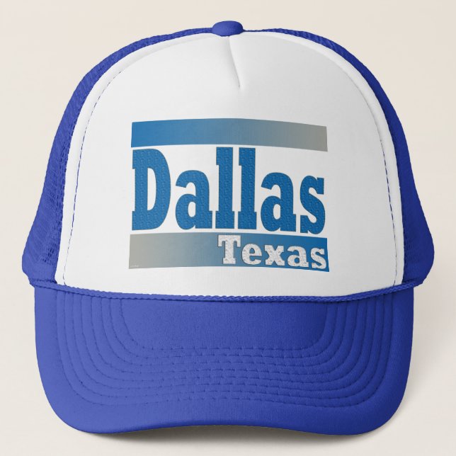 Dallas Texas blue hat (Front)