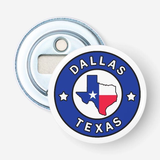 Dallas Texas Bottle Opener (Front)