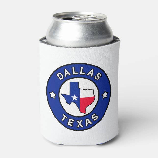 Dallas Texas Can Cooler (Can Front)