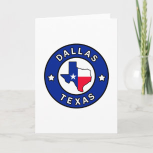 Dallas Texas Card
