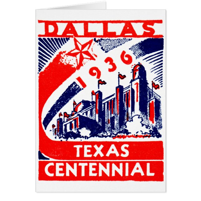 Dallas Texas Centennial 1936 (Devant)