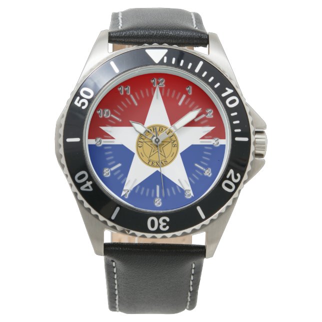 Dallas (Texas) City flag Watch (Front)