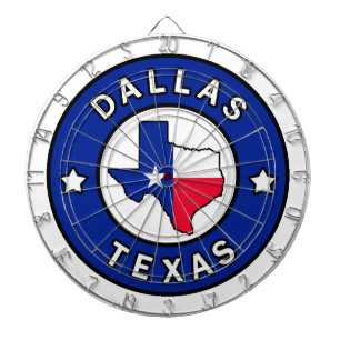 Dallas Texas Dartboard