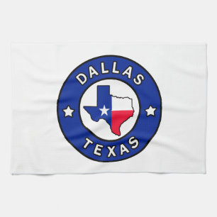 Dallas Texas Kitchen Towel