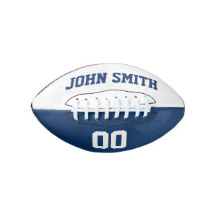 Dallas Texas Name Number Personalized Football