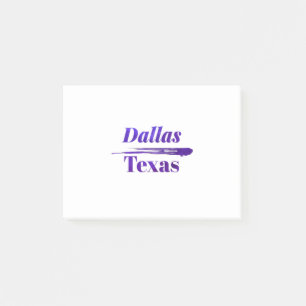 Dallas Texas Post-it Notes
