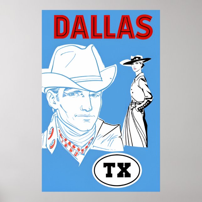 Dallas, Texas  Poster (Front)
