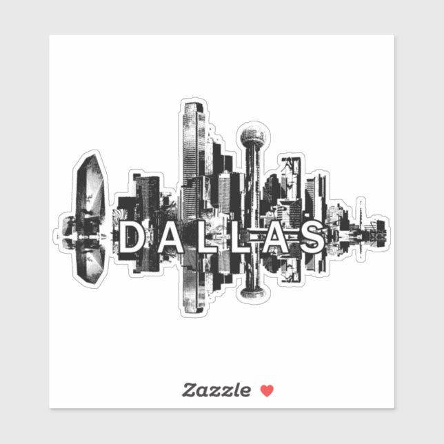 Dallas, Texas skyline (Sheet)
