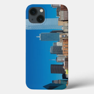 Dallas Texas skyline at sunset iPhone 13 Case
