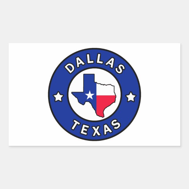 Dallas Texas Sticker (Front)