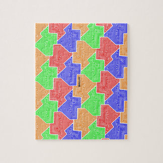 "Dallas - Texas" tessellated puzzle