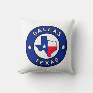 Dallas Texas Throw Pillow