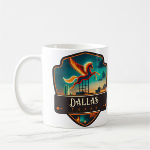 Dallas, Texas Vintage Coffee Mug