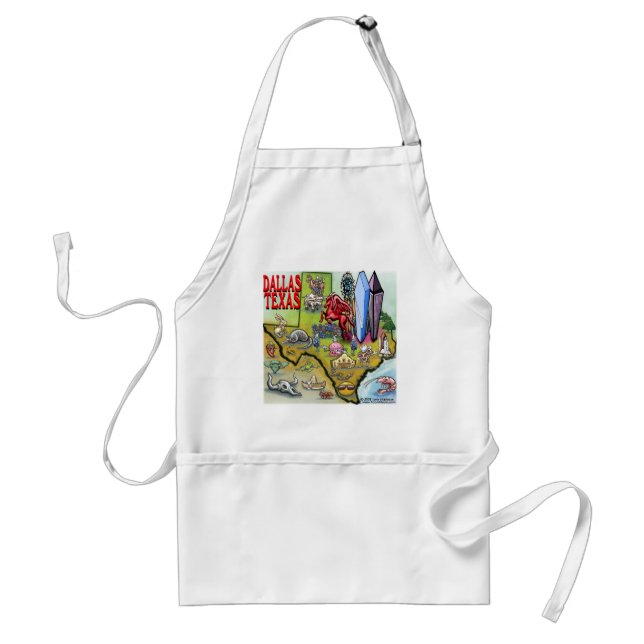 Dallas TX Standard Apron (Front)