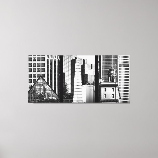 Dallasymbology Canvas Print (Front)