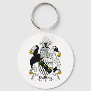 Dalling Family Crest Keychain