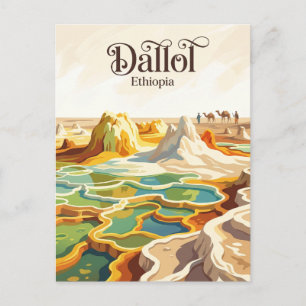 Dallol Ethiopia Postcard