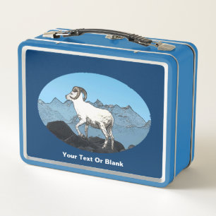 Dall's Sheep Metal Lunch Box
