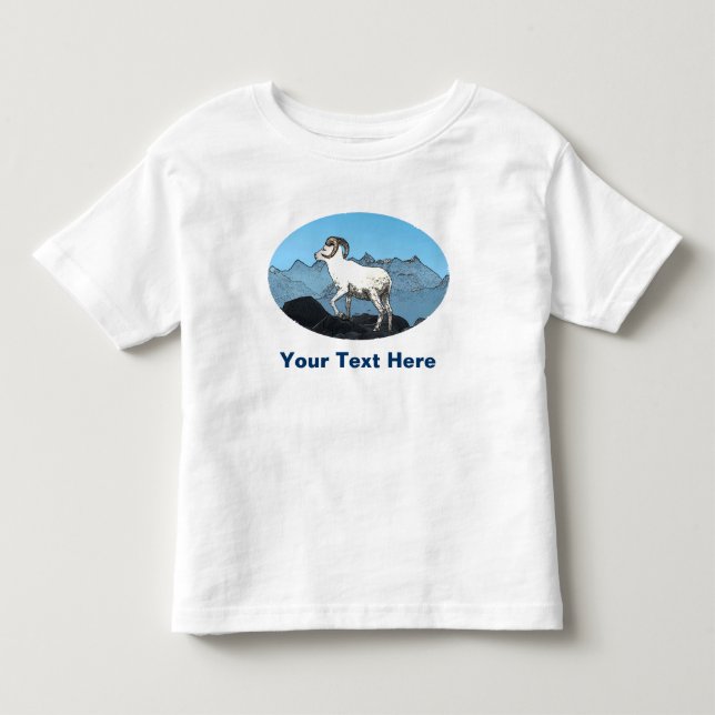 Dall's Sheep Toddler T-shirt (Front)
