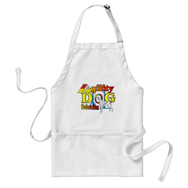 Dalmatian Agility Gifts Standard Apron (Front)