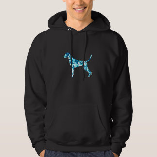 Dalmatian Aloha Hawaiian Dog Hoodie