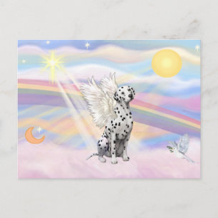 Dalmatian Angel Postcard
